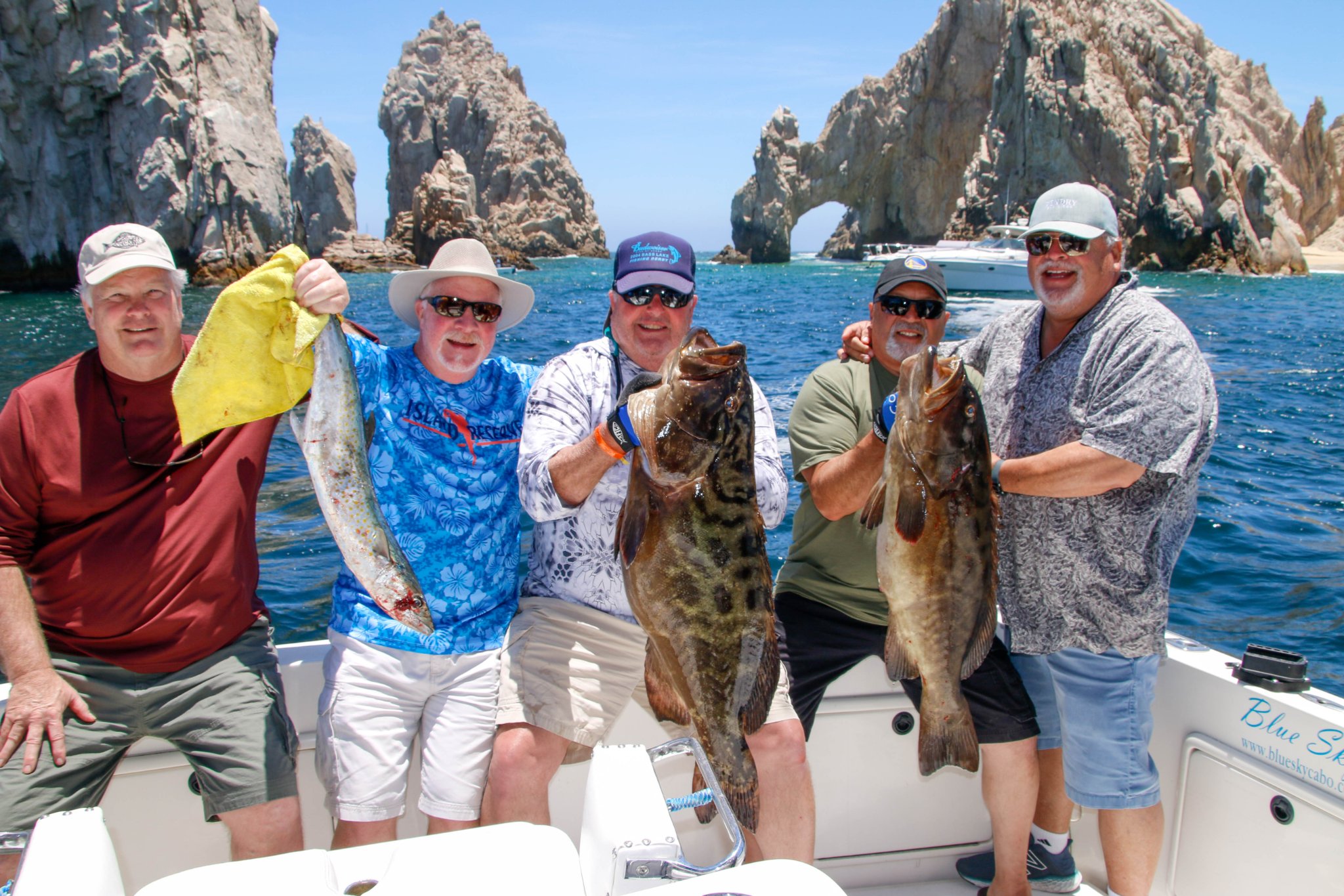 Fishing for Grouper in Cabo